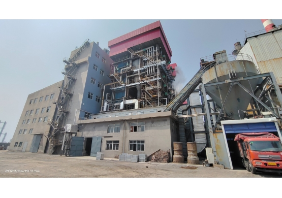 山西75t鍋爐床上煤氣摻燒、床下點火改造項目